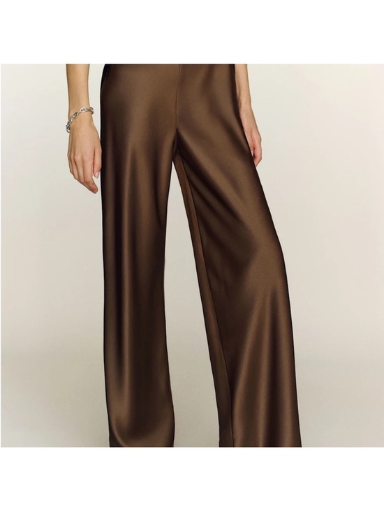 Reformation Pants - NWT Reformation Satin gale pants